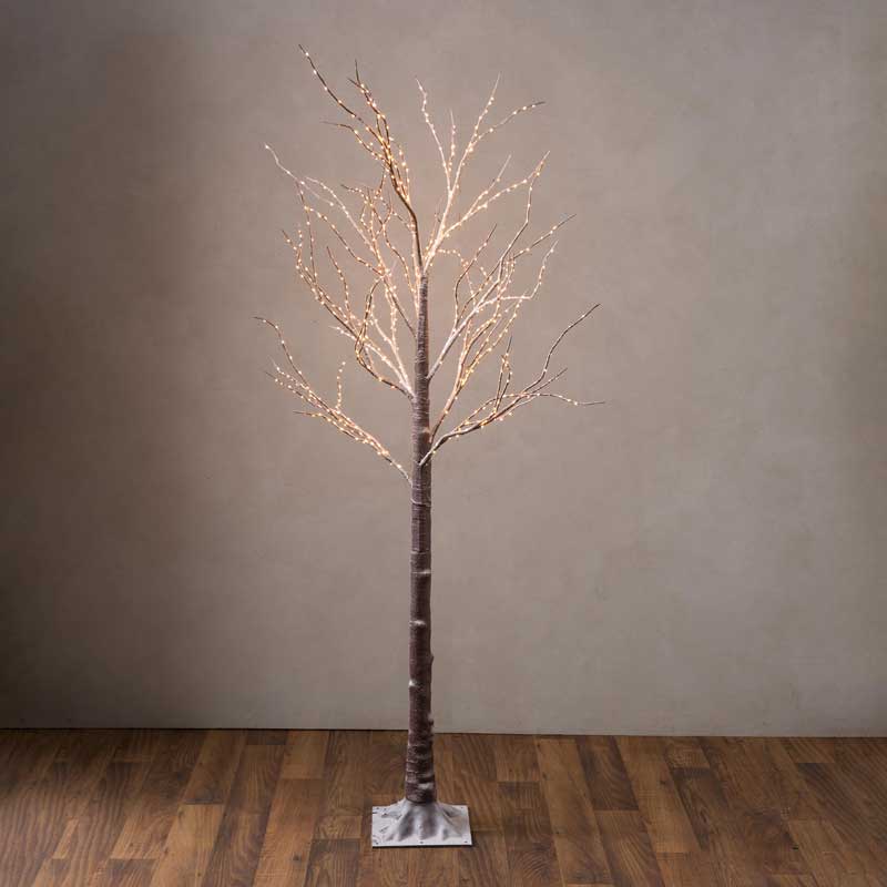 Extra Large Lighted Birch Tree (brown)